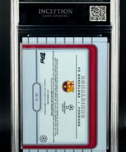 Otra vista de Cromo Ronaldinho TOPPS 8bit shots GEM MINT 10 · Inception Card Grading · ICG · Sports Cards · TCG