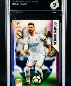 Otra vista de Cromo Sergio Ramos Panini Megacracks MINT 9 · Inception Card Grading · ICG · Sports Cards · TCG
