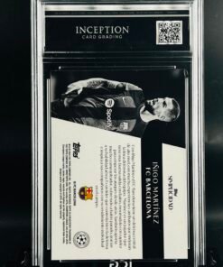 Otra vista de Cromo de fútbol Iñigo Martinez Topps Simplicidad · MINT 9 · Inception Card Grading · ICG · Sports Cards · TCG