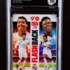 Fotografía de Cromo Cristiano Ronaldo y Vinicius Panini Megacracks Flashback GEM MINT 10 · Inception Card Grading · ICG · Sports Cards · TCG