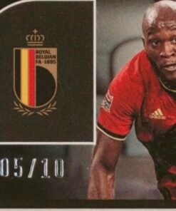 Otra vista de Cromo 2021-22 Panini Obsidian Romelu Lukaku /10 PSA 9 Electrich Yellow. POP 2