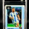 Fotografía de Cromo Lionel Messi Panini Donruss World Cup MINT 9 · Inception Card Grading · ICG · Sports Cards · TCG