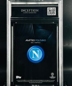 Otra vista de Cromo de fútbol Matteo Politano Topps Knockout · GEM MINT 10 · Inception Card Grading · ICG · Sports Cards · TCG