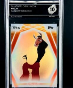 Cromo Kuzco Rainbow · Disney Topps Neon · GEM MINT 10 · Inception Card Grading · ICG · Sports Cards · TCG