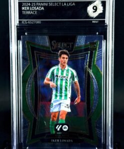 Fotografía de Cromo Iker Losada Rookie Panini Select MINT 9 · Inception Card Grading · ICG · Sports Cards · TCG
