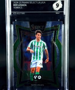 Otra vista de Cromo Iker Losada Rookie Panini Select MINT 9 · Inception Card Grading · ICG · Sports Cards · TCG