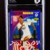Fotografía de Cromo Nico Paz Master Rookie Panini Megacracks MINT 9 · Inception Card Grading · ICG · Sports Cards · TCG