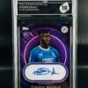 Fotografía de Cromo de fútbol Autógrafo Fashion Sakala 1/25 First Print Rookie card · MINT 10 · Inception Card Grading · ICG · Sports Cards · TCG