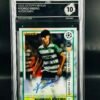 Fotografía de Cromo de fútbol Autógrafo Rodrigo Ribeiro Topps Merlin · MINT 10 · Inception Card Grading · ICG · Sports Cards · TCG