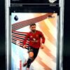 Fotografía de Cromo Bruno Fernandes Topps Finest Swerve GEM MINT 10 · Inception Card Grading · ICG · Sports Cards · TCG