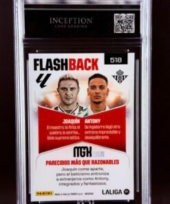 Otra vista de Cromo Joaquin y Antony Panini Megacracks MINT 9· Inception Card Grading · ICG · Sports Cards · TCG