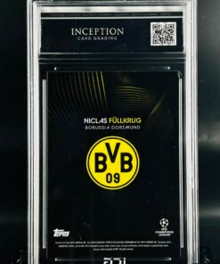 Otra vista de Cromo de fútbol Niclas Fullkrug Topps Knockout · GEM MINT 10 · Inception Card Grading · ICG · Sports Cards · TCG