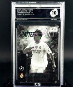 Otra vista de Cromo de fútbol Gonzalo Garcia /10 TOPPS TTF · GM MINT 10· Inception Card Grading · ICG · Sports Cards · TCG