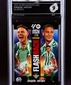 Fotografía de Cromo Joaquin y Antony Panini Megacracks MINT 9· Inception Card Grading · ICG · Sports Cards · TCG