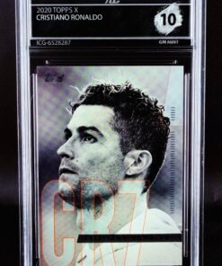 Fotografía de Cromo Cristiano Ronaldo x TOPPS GEM MINT 10 · Inception Card Grading · ICG · Sports Cards · TCG