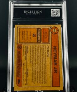 Otra vista de Cromo Neymar Topps Living · GEM MINT 10 · Inception Card Grading · ICG · Sports Cards · TCG