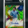 Fotografía de Cromo Claudio Reyna Auto /99 Topps Finest · GEM MINT 10 · Inception Card Grading · ICG · Sports Cards · TCG