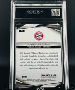 Otra vista de Cromo Joshua Kimmich Topps Chrome /199 · MINT 9 · Inception Card Grading · ICG · Sports Cards · TCG