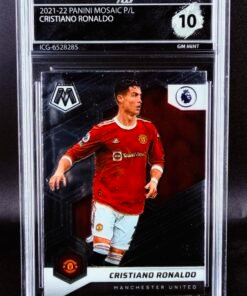 Fotografía de Cromo Cristiano Ronaldo Mosaic GEM MINT 10 · Inception Card Grading · ICG · Sports Cards · TCG