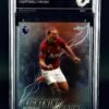 Fotografía de Cromo Rio Ferdinand Topps Chrome Lightning Chrome MINT 9 · Inception Card Grading · ICG · Sports Cards · TCG