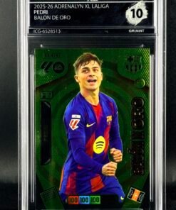 Otra vista de Cromo Pedri Balon De Oro GEM MINT 10 · Inception Card Grading · ICG · Sports Cards · TCG