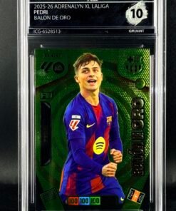 Fotografía de Cromo Pedri Balon De Oro GEM MINT 10 · Inception Card Grading · ICG · Sports Cards · TCG