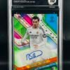 Fotografía de Cromo de fútbol Brahim Diaz Autograph · (Error numeración topps) Topps Finest · GM MINT 10 · Inception Card Grading · ICG · Sports Cards · TCG