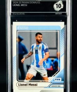 Otra vista de Cromo Lionel Messi Topps GEM MINT 10 · Inception Card Grading · ICG · Sports Cards · TCG