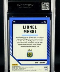 Otra vista de Cromo Lionel Messi Topps GEM MINT 10 · Inception Card Grading · ICG · Sports Cards · TCG
