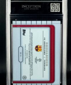 Otra vista de Cromo Ronaldinho TOPPS 8bit shots GEM MINT 10 · Inception Card Grading · ICG · Sports Cards · TCG
