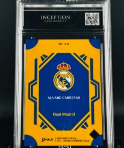 Otra vista de Cromo Alvaro Carreras /25 Daka · GEM MINT 10 · Inception Card Grading · ICG · Sports Cards · TCG