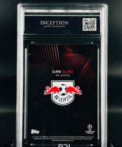 Otra vista de Cromo de fútbol Dani Olmo Topps Knockout · GM MINT 10· Inception Card Grading · ICG · Sports Cards · TCG