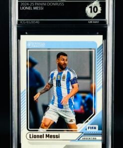 Otra vista de Cromo Lionel Messi Topps GEM MINT 10 · Inception Card Grading · ICG · Sports Cards · TCG