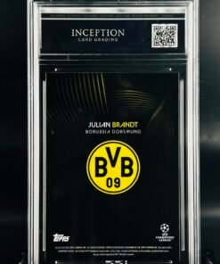 Otra vista de Cromo de fútbol Julian Brandt Topps Knockout · GEM MINT 10 · Inception Card Grading · ICG · Sports Cards · TCG