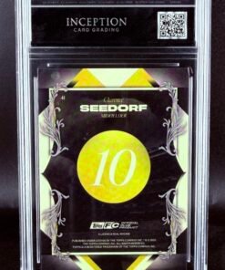 Otra vista de Cromo Seedorf Topps Portrait Posers Galaxial MINT 9 · Inception Card Grading · ICG · Sports Cards · TCG
