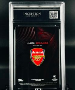 Otra vista de Cromo de fútbol Martin Odegaard Topps Knockout · GM MINT 10· Inception Card Grading · ICG · Sports Cards · TCG
