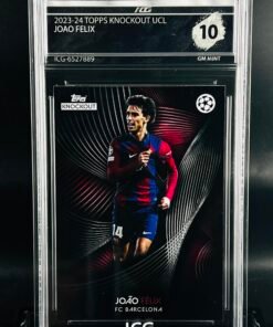 Otra vista de Cromo de fútbol Joao Felix Topps Knockout · GEM MINT 10 · Inception Card Grading · ICG · Sports Cards · TCG