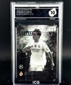 Fotografía de Cromo de fútbol Gonzalo Garcia /10 TOPPS TTF · GM MINT 10· Inception Card Grading · ICG · Sports Cards · TCG
