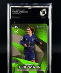 Fotografía de Cromo Antoine Griezmann 28/75 Topps TTF GEM MINT 10 · ICG