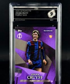 Fotografía de Cromo Johan Cruyff 10/25 Topps TTF MINT 9 · ICG