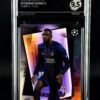 Fotografía de Cromo Ousmane Dembelé Topps TTF 17/25 GEM MINT 9,5 · ICG