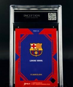 Otra vista de Cromo de fútbol Lamine Yamal Daka ICG GEM MINT 9,5 · ICG