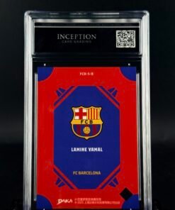 Otra vista de Cromo de fútbol Lamine Yamal Daka ICG GEM MINT 10 · ICG