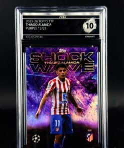 Fotografía de Cromo Thiago Almada 12/25 Topps TTF GEM MINT 10 · ICG