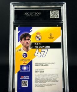 Otra vista de Cromo Daniel Mesonero 10/25 Topps ttf GEM MINT 10 · ICG