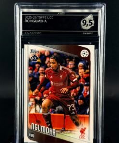 Fotografía de Cromo de fútbol Rio Ngumoha Rookie ICG GEM MINT 9,5 · ICG