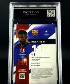 Otra vista de Cromo Neymar Jr 14/25 Topps ttf GEM MINT 10 · ICG