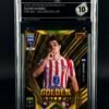 Fotografía de Cromo de fútbol Julián Álvarez Panini Golden Baller ICG GEM MINT 10 · ICG