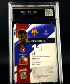Otra vista de Cromo Neymar Jr 15/25 Topps TTF GEM MINT 10 · ICG