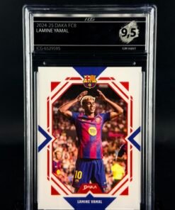 Otra vista de Cromo de fútbol Lamine Yamal Daka ICG GEM MINT 9,5 · ICG